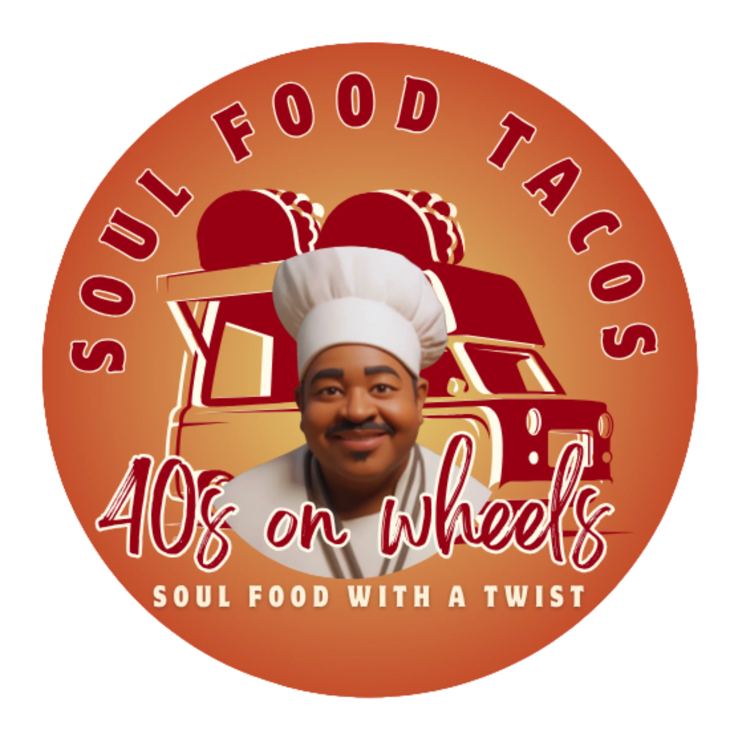 Animated chef character with a medal and chef hat