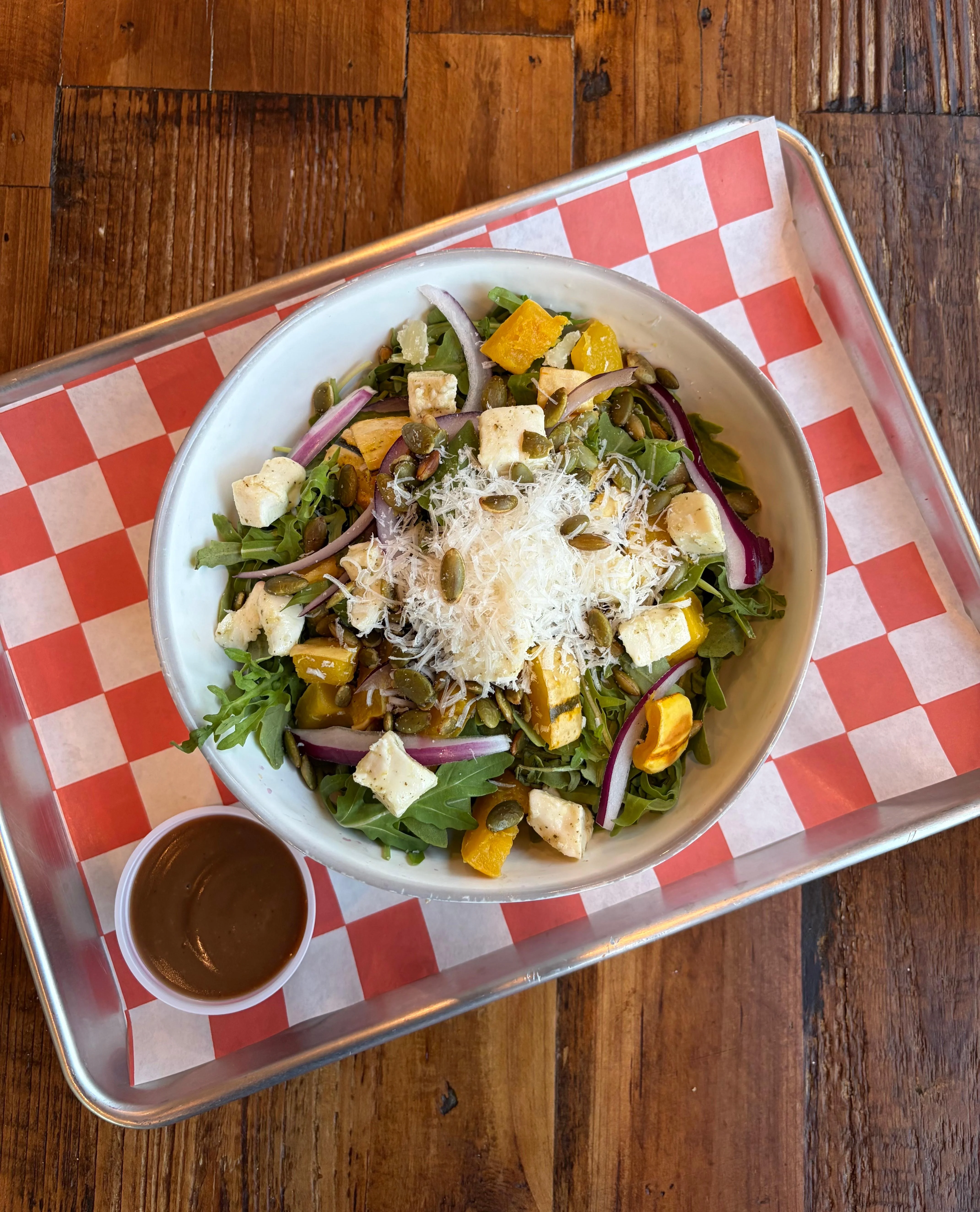 Fall Arugula Salad Entree