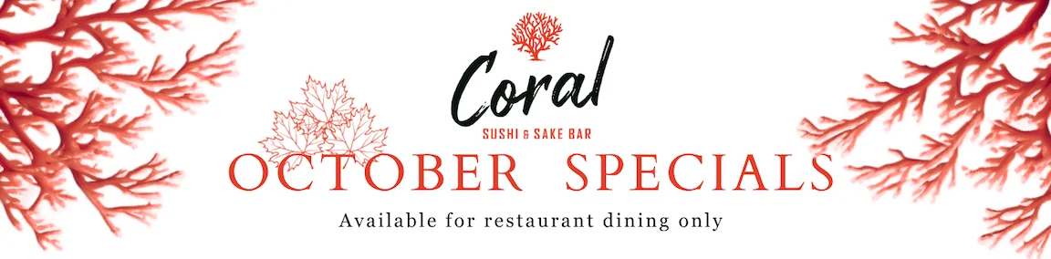 Japanese sushi menu featuring summer specials and various sushi options