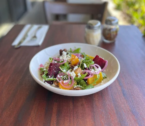 Beet Salad fresh greens