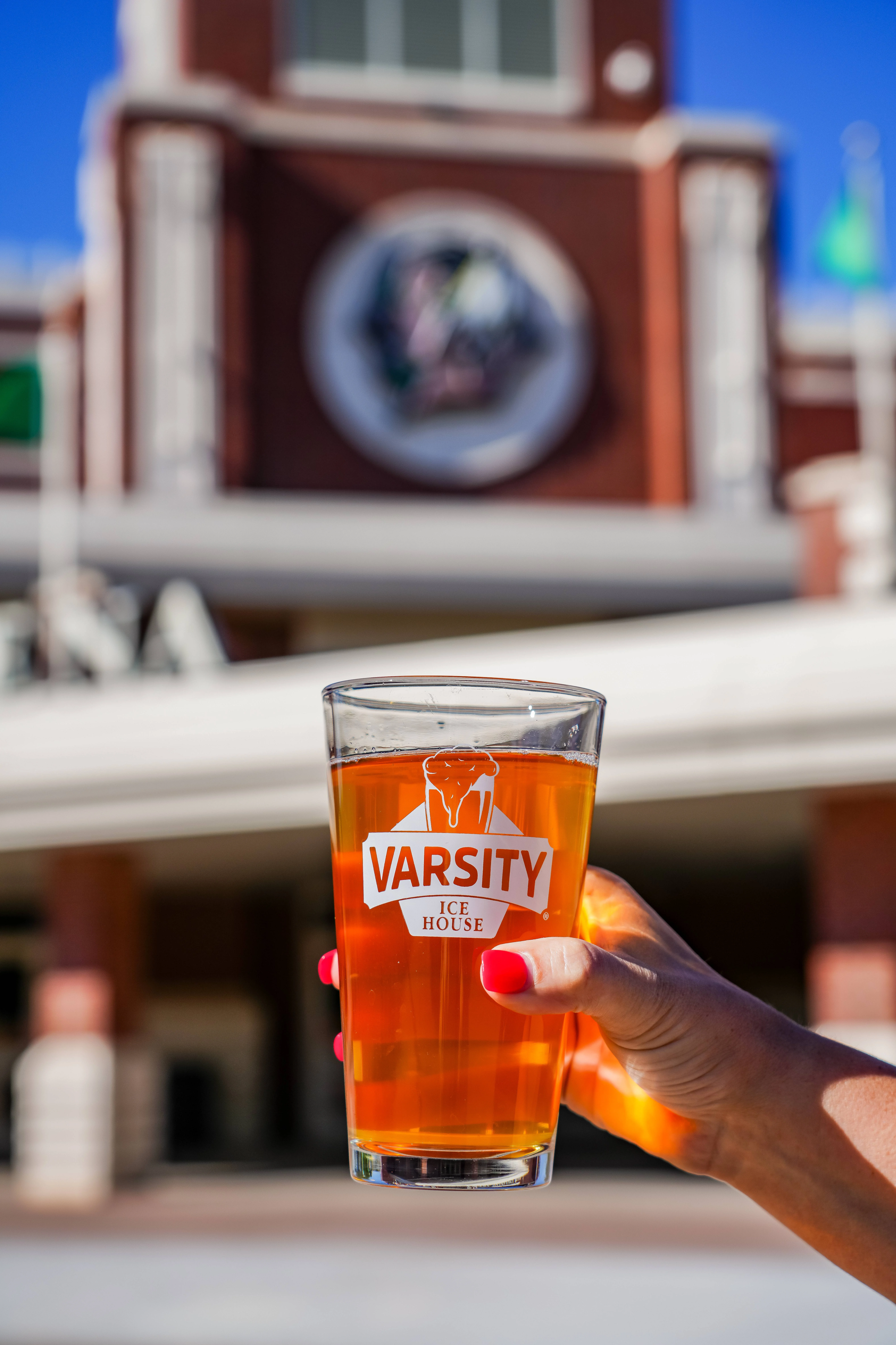 Ralph Engelstad best bar to watch the game: Varsity Ice House. Hockey game.