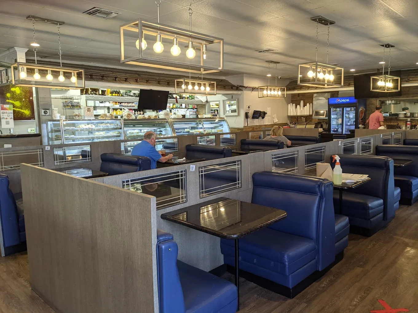 Dining space no diners