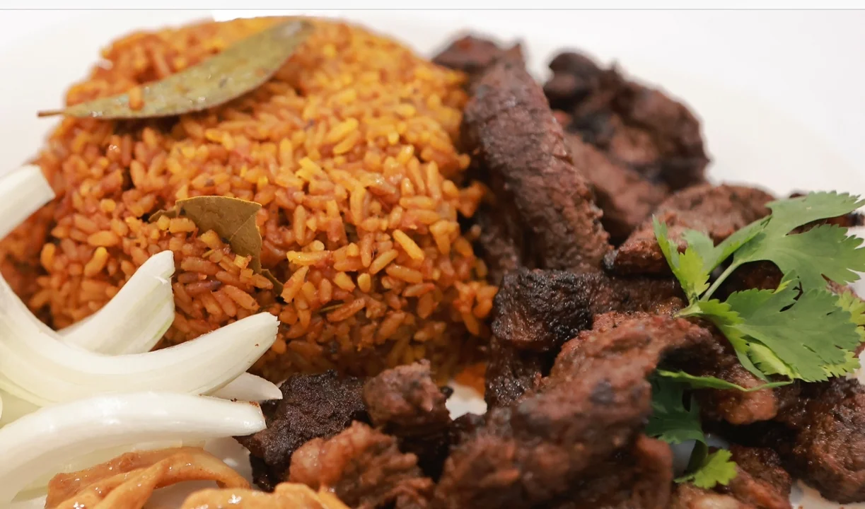 Suya Jollof Meal