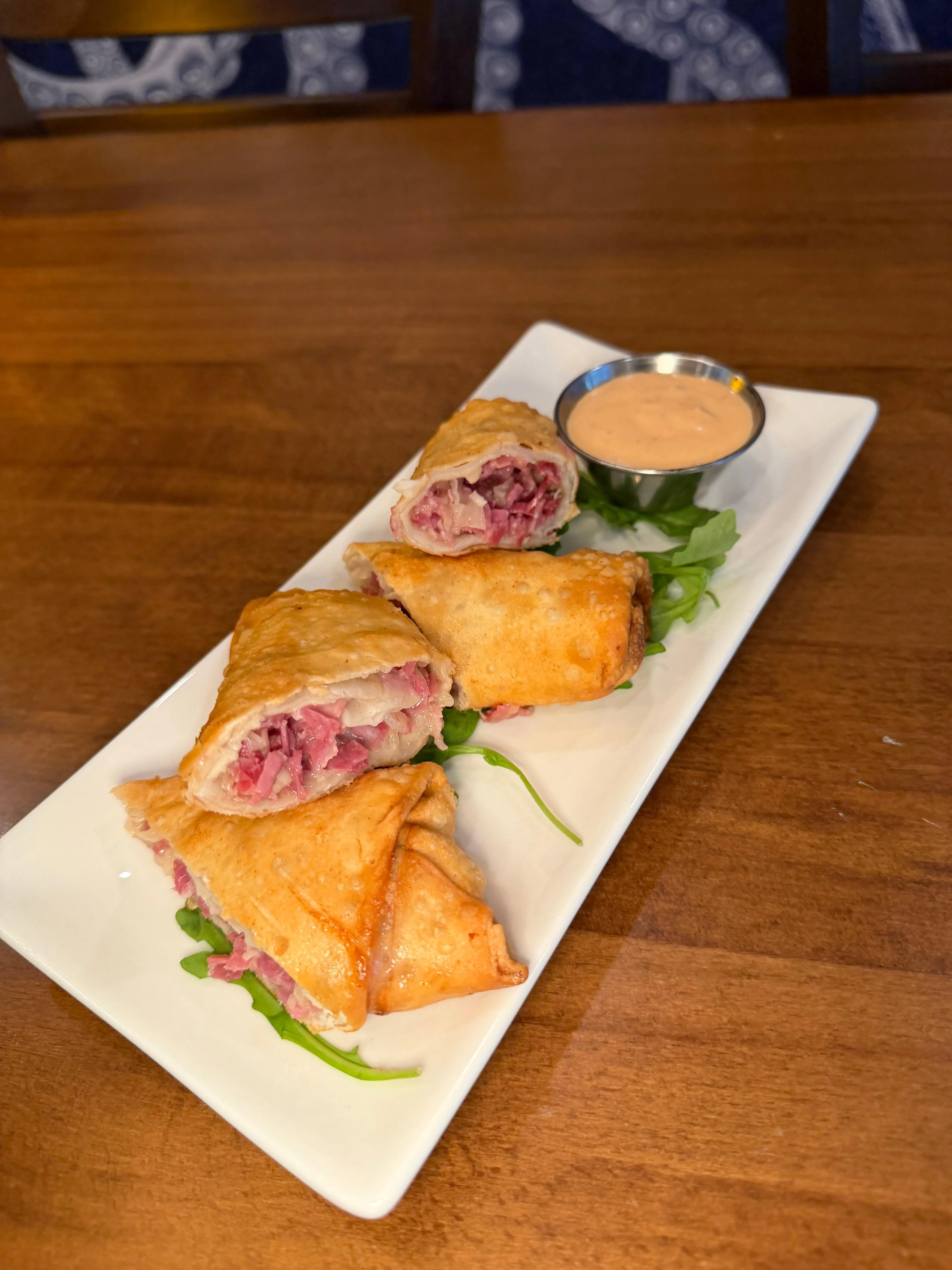 Reuben Eggrolls