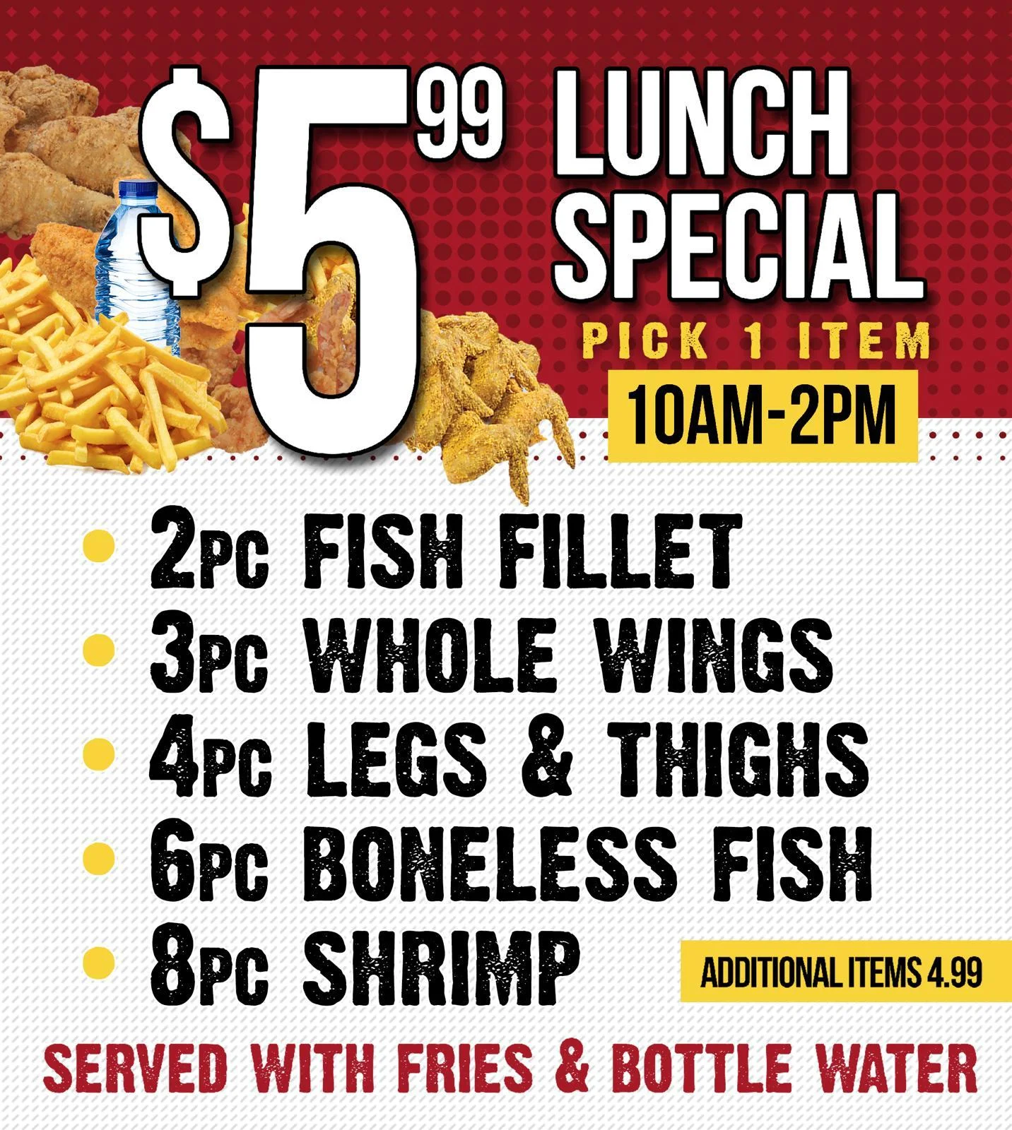 LUNCH SPECIAL **