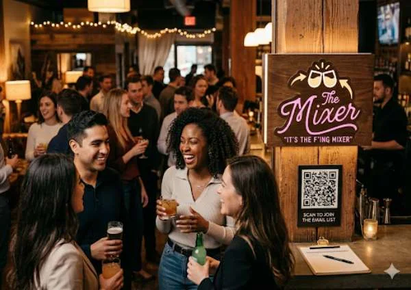 Promotional image for The Mixer restaurant in Point Loma