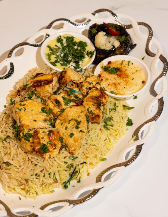 Shish Tawook Platter