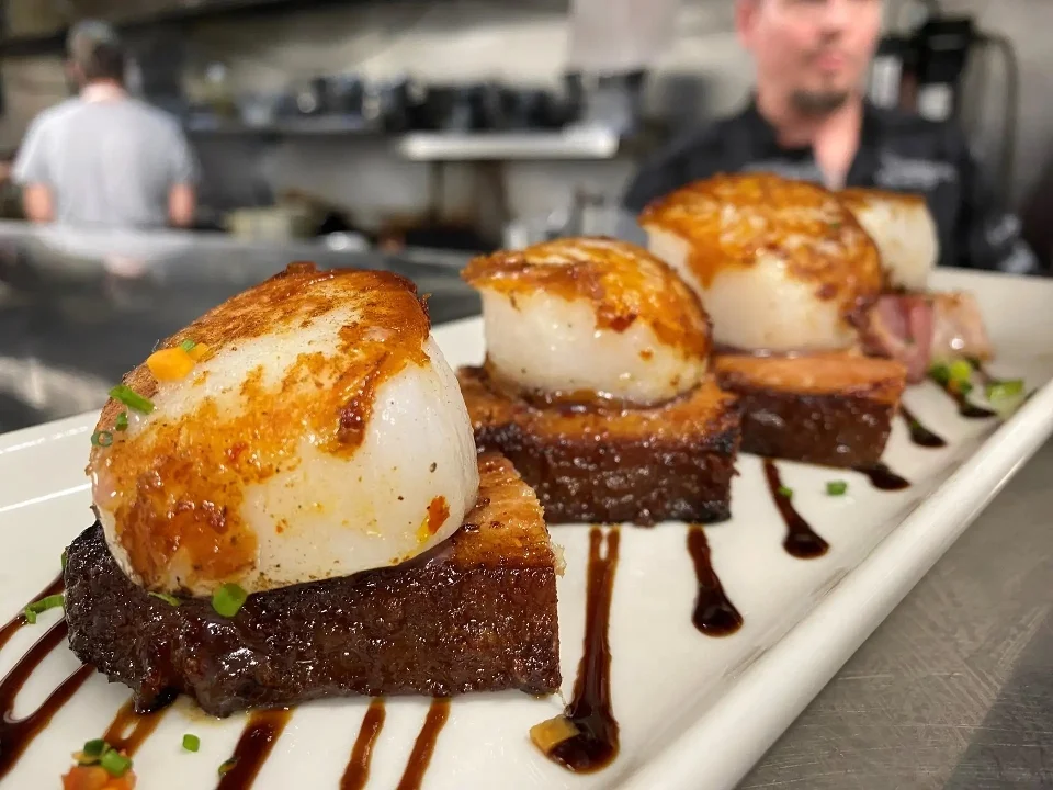 Scallops & Bacon