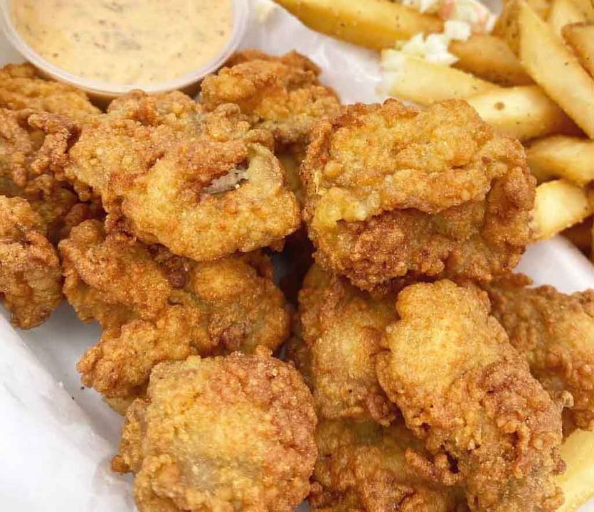 Fried Oysters# at Page’s Okra Grill