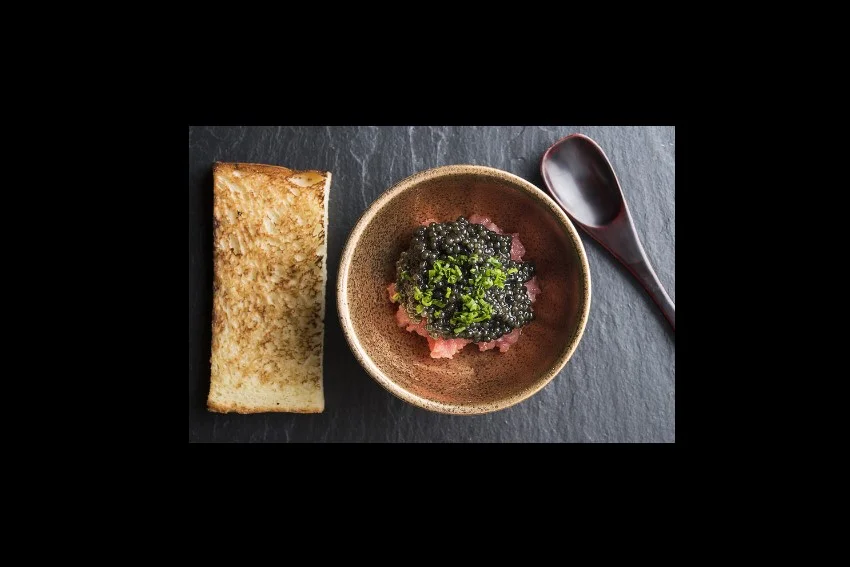 uni toro caviar toast