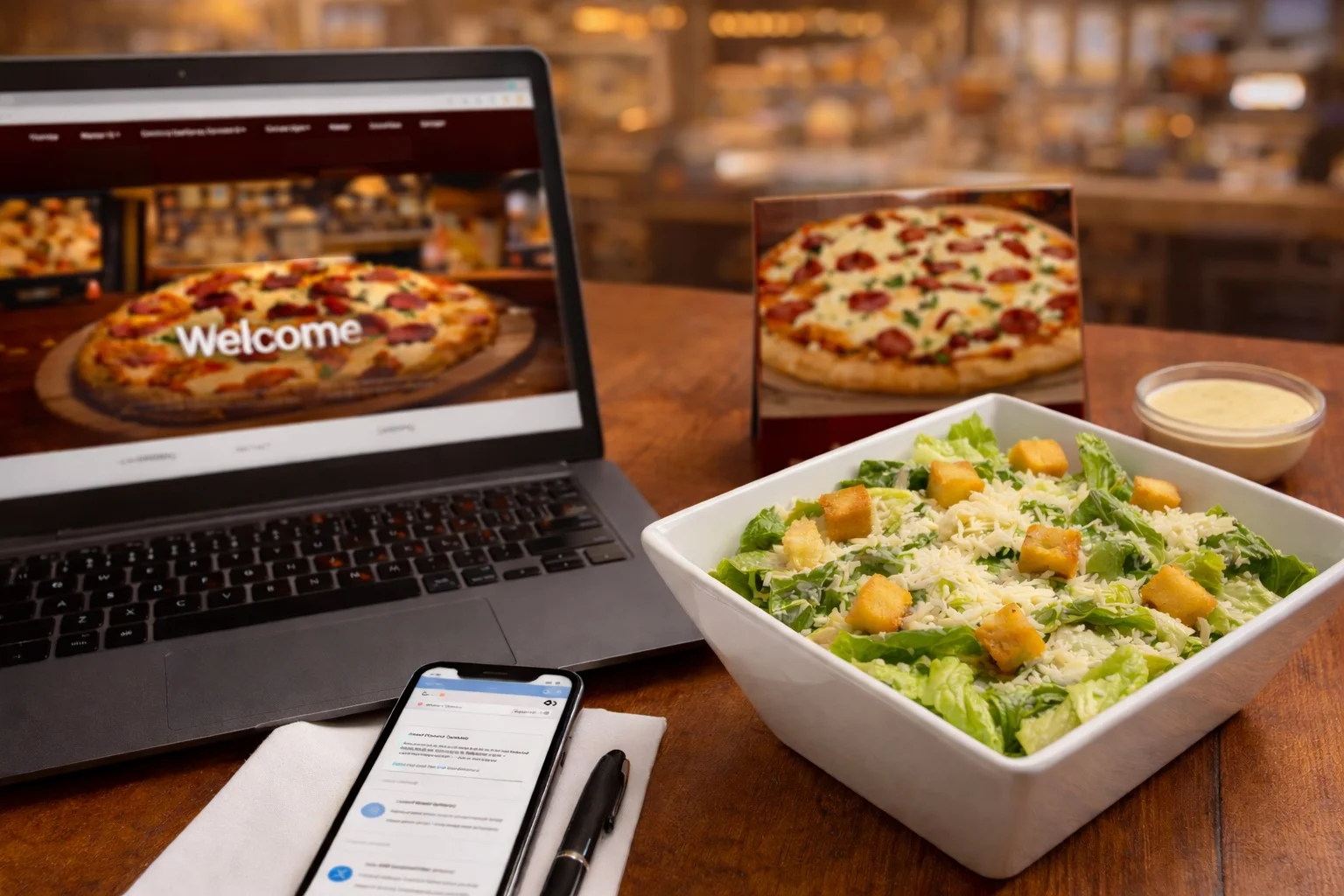 Caesar Salad from Pizza West