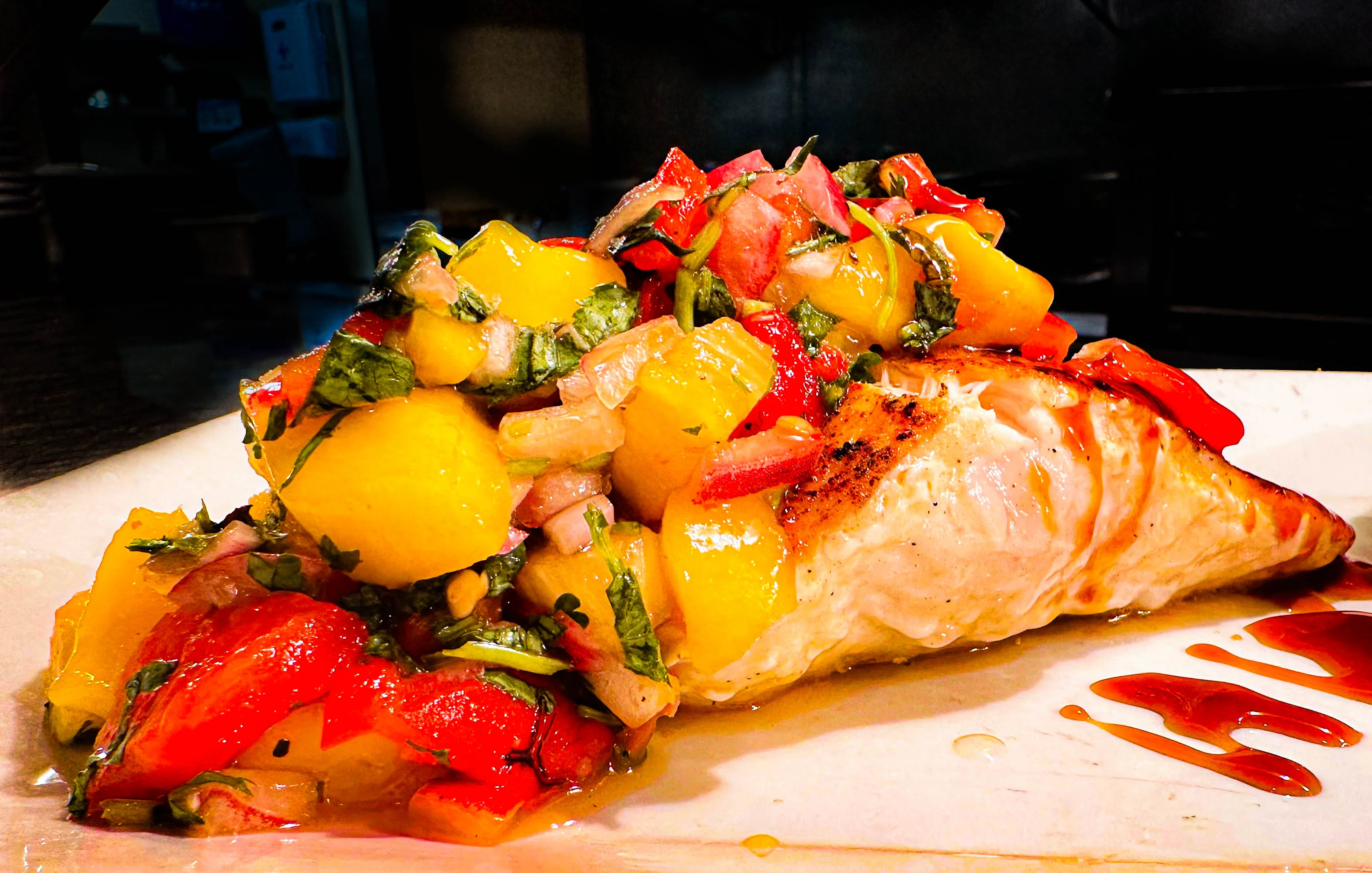 A delicious seafood specialty from Irina's Steak & Seafood.
