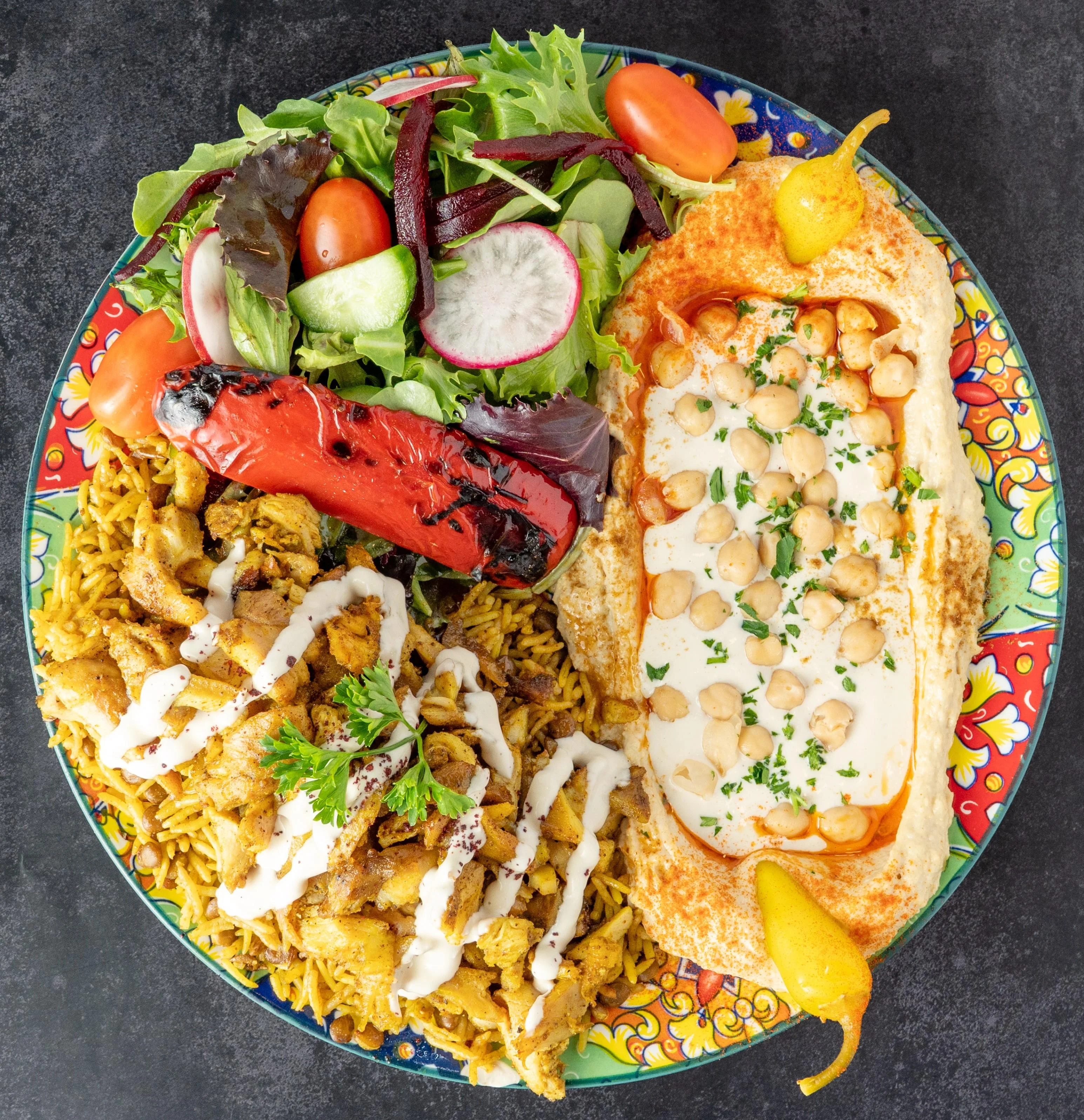 Shewarma Plate (Chicken)