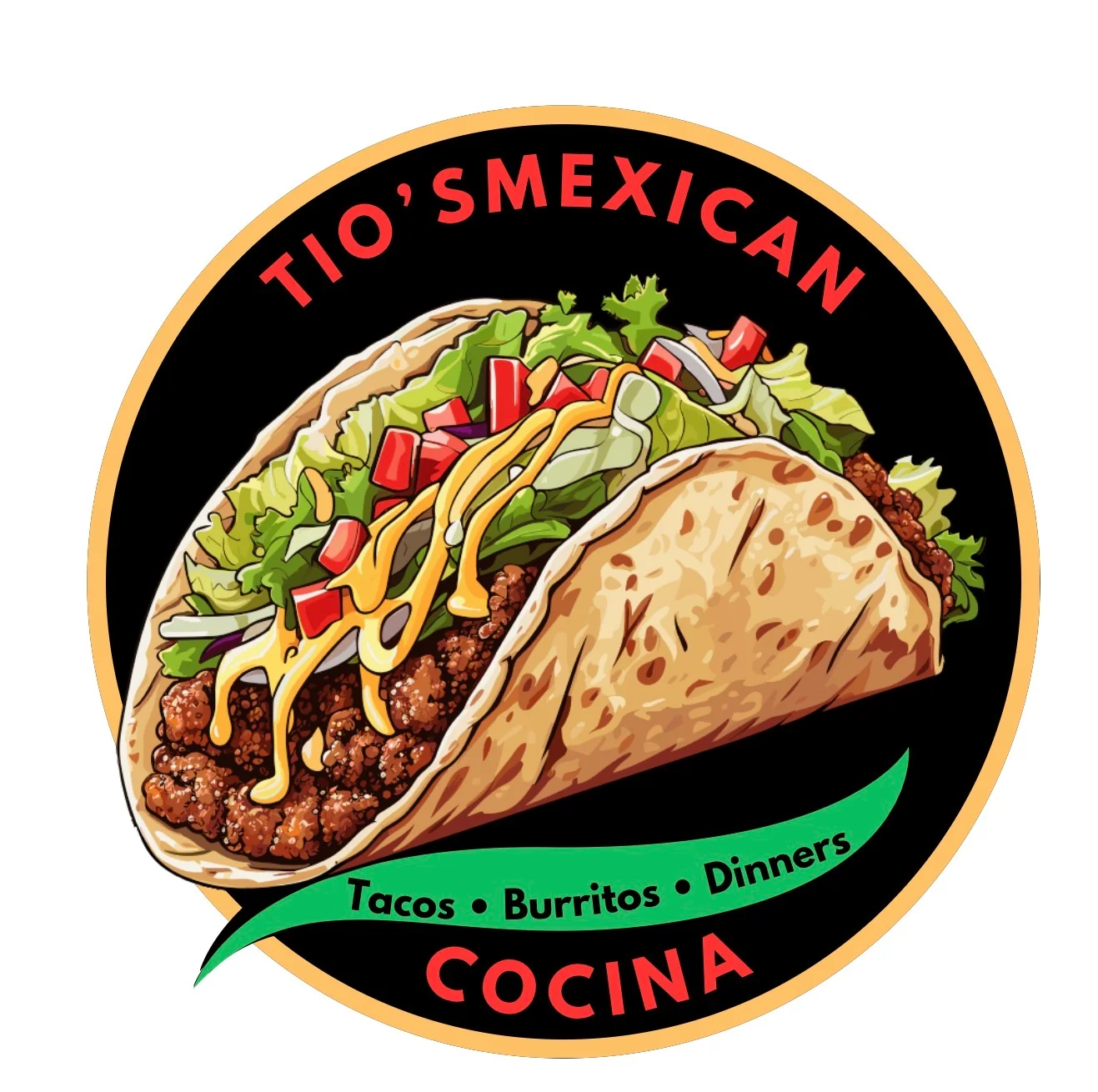 Delicious taco from Tio's Mexican Cocina