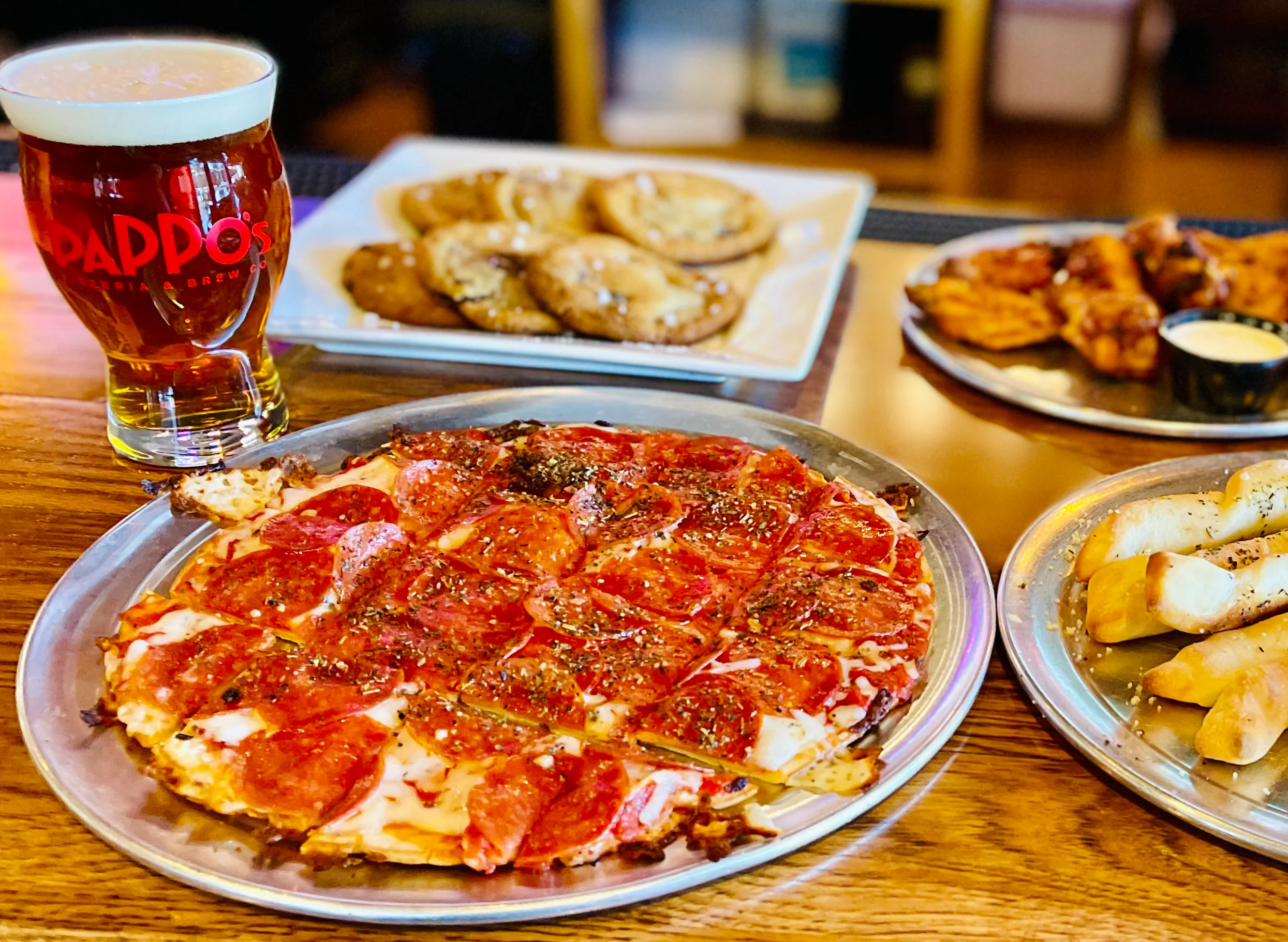 Pizza, Cookies, Beer