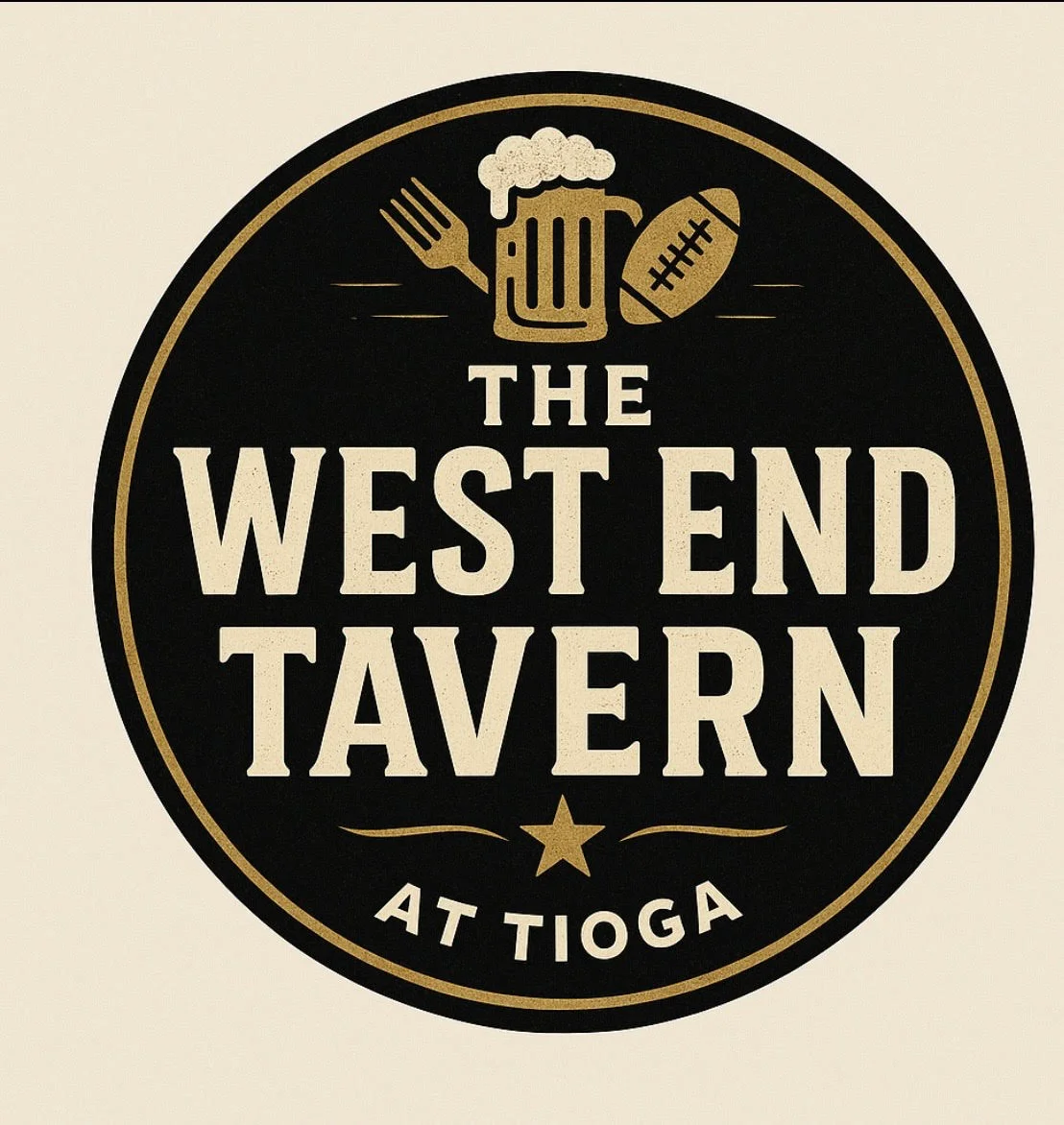 The logo of The West End Tavern