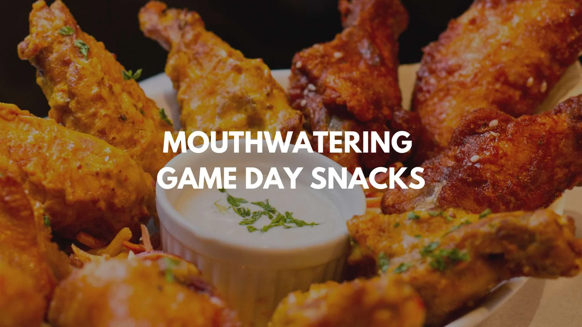 Chicken wing platter