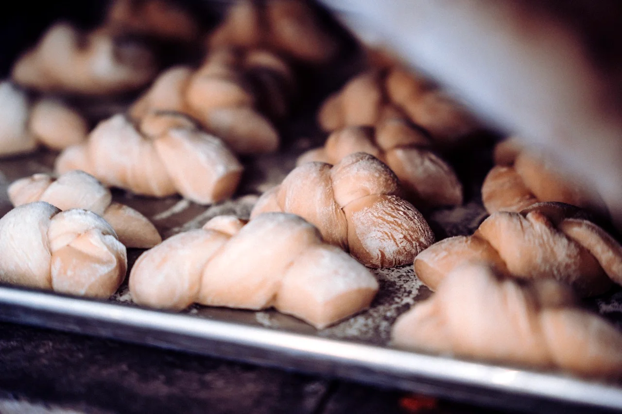 Hand made dough