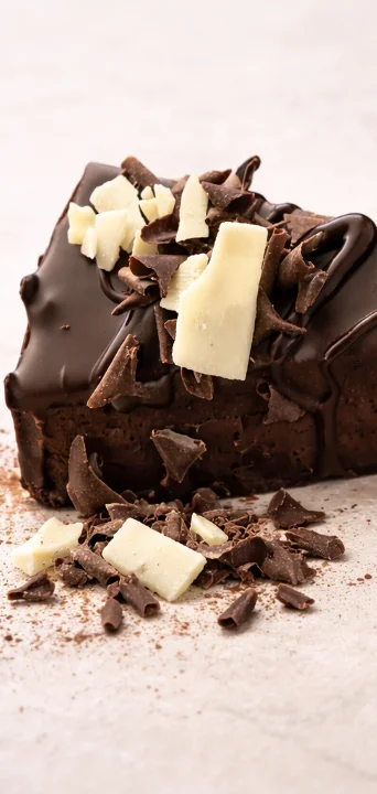 Flourless Chocolate Cake Slice