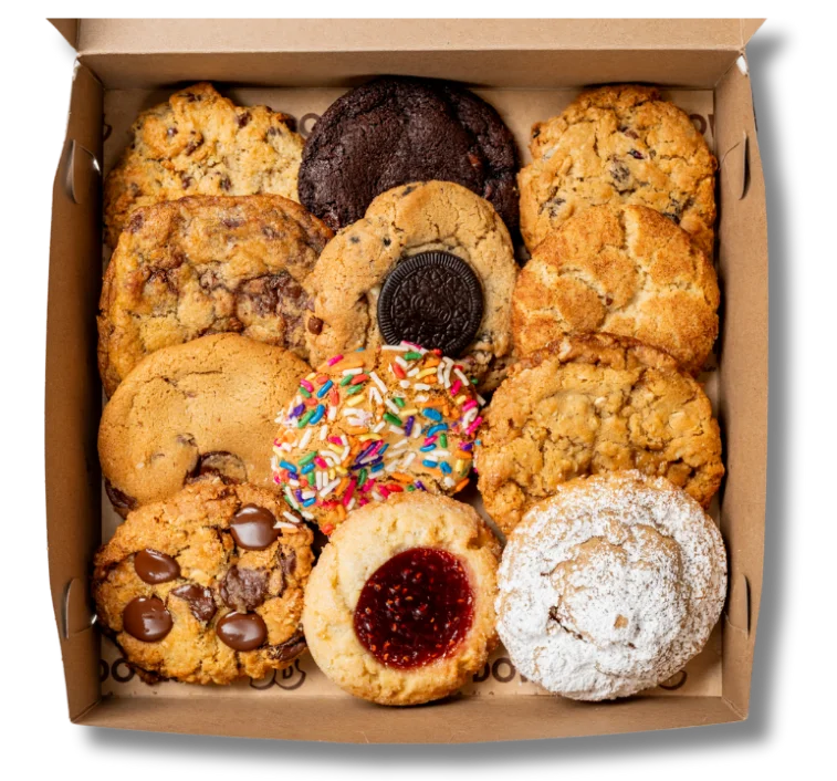 baked cookies