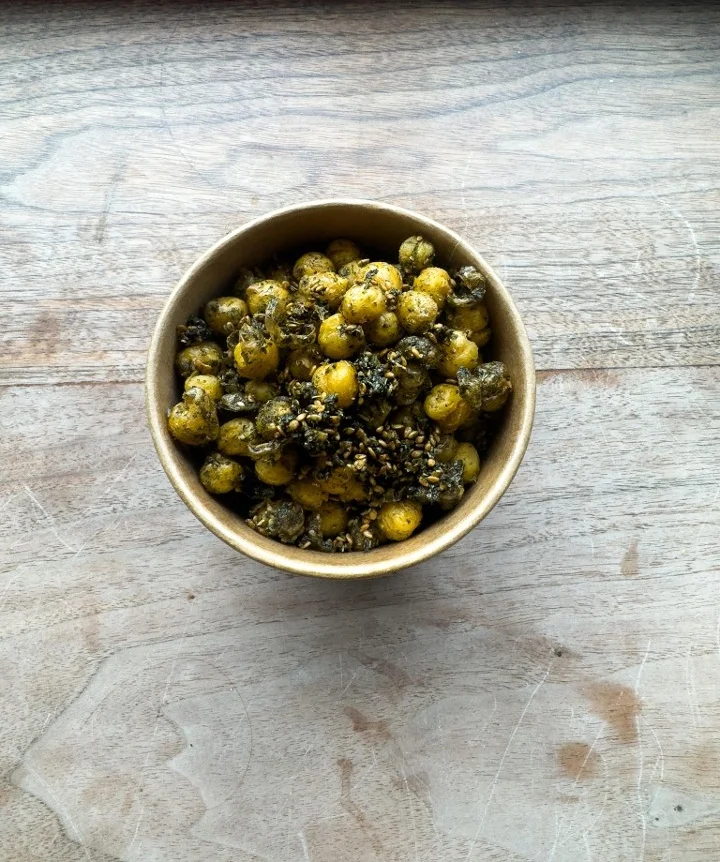 CRISPY ZATAAR CHICKPEAS