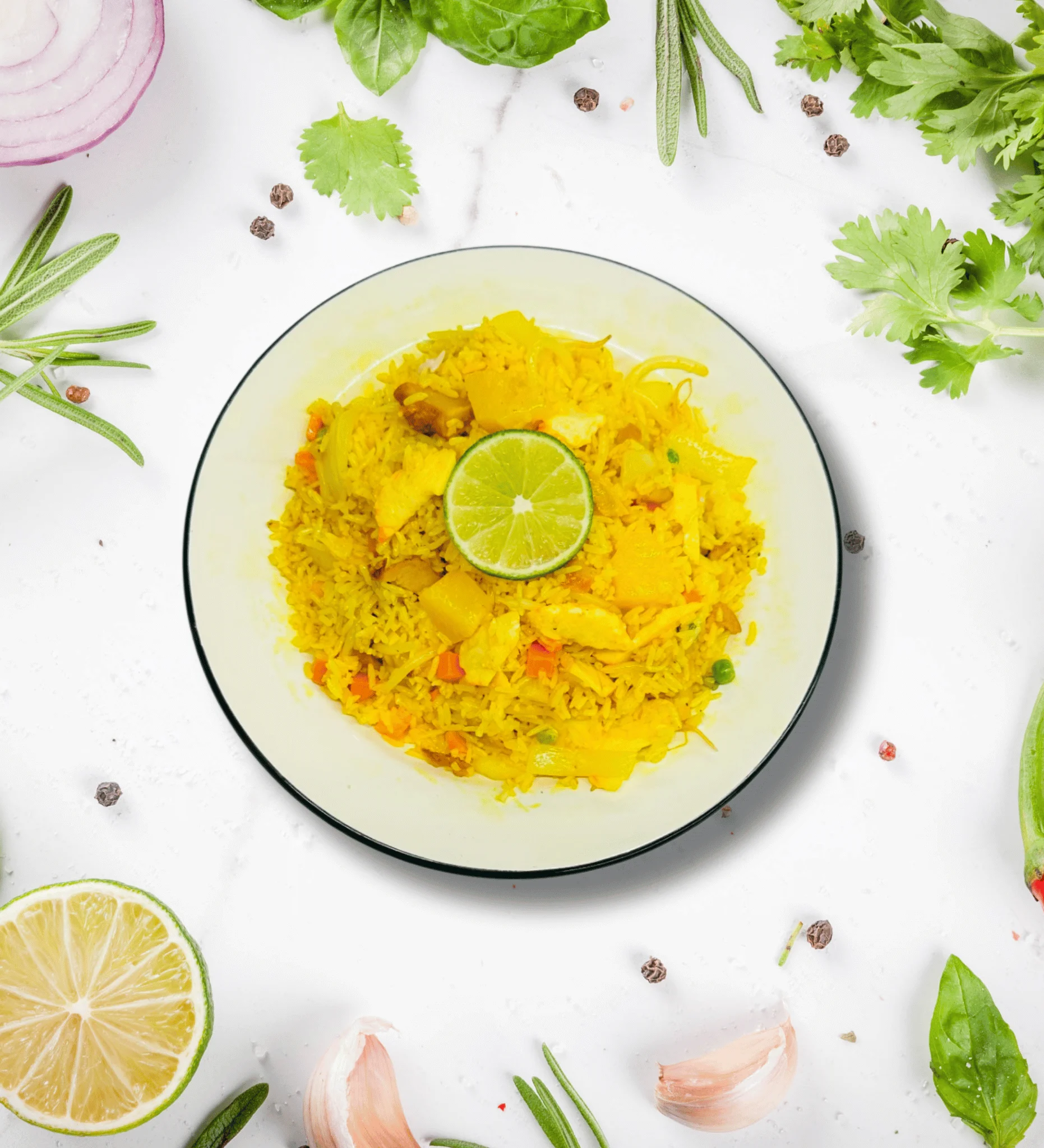 52. PINEAPPLE FRIED RICE