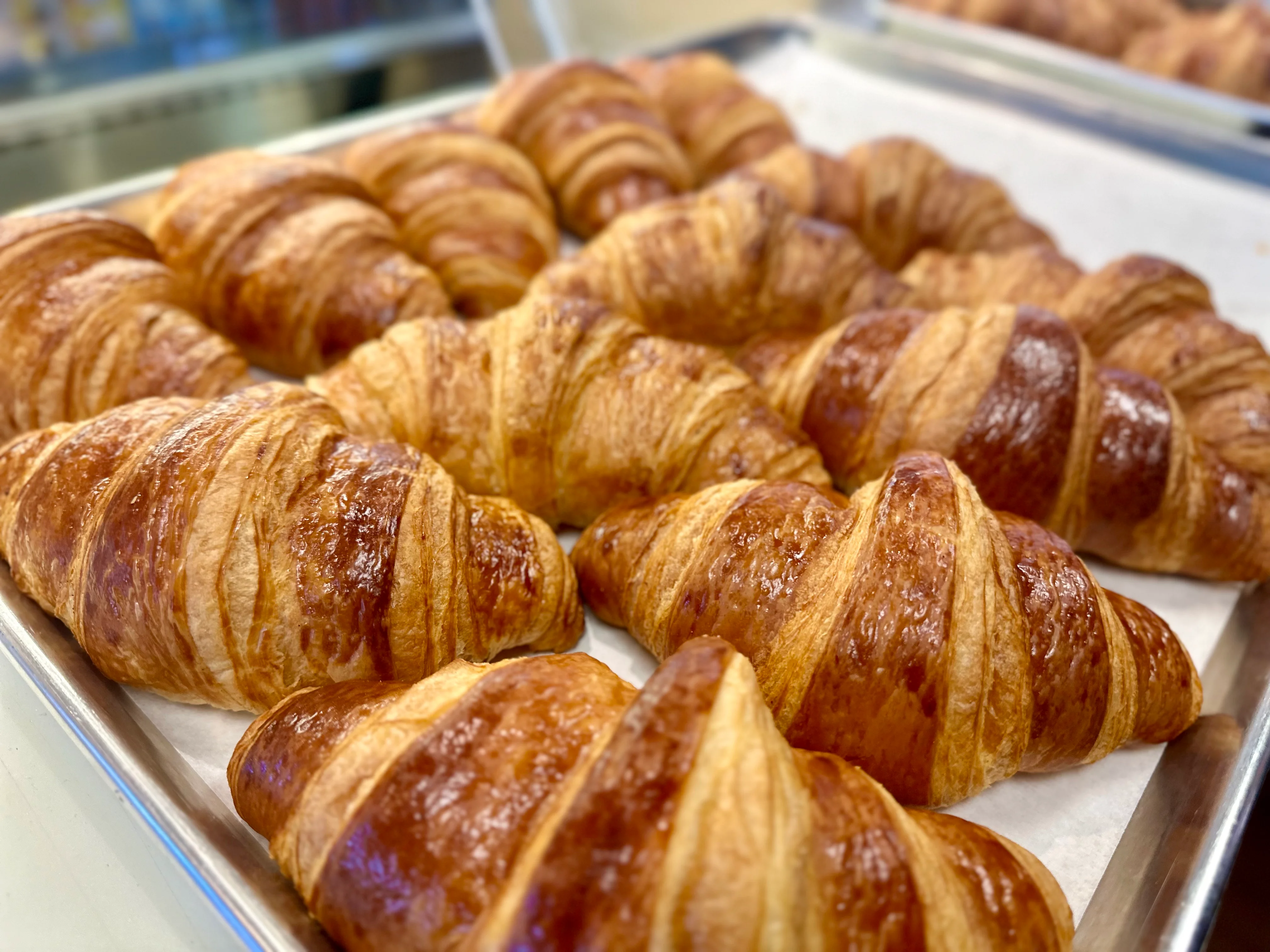 Freshly Baked Croissants