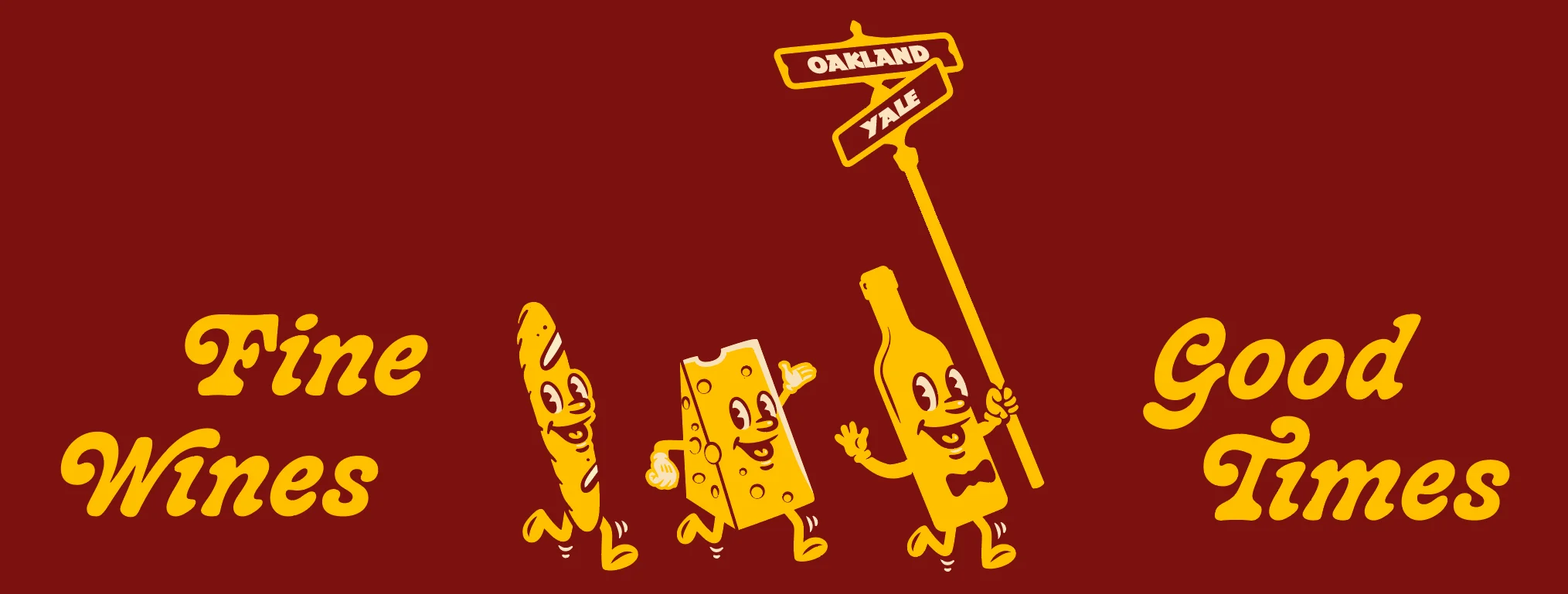 A baguette, a chunk of cheese and a bottle walk into a wine shop. They drink fine wines and have good times!