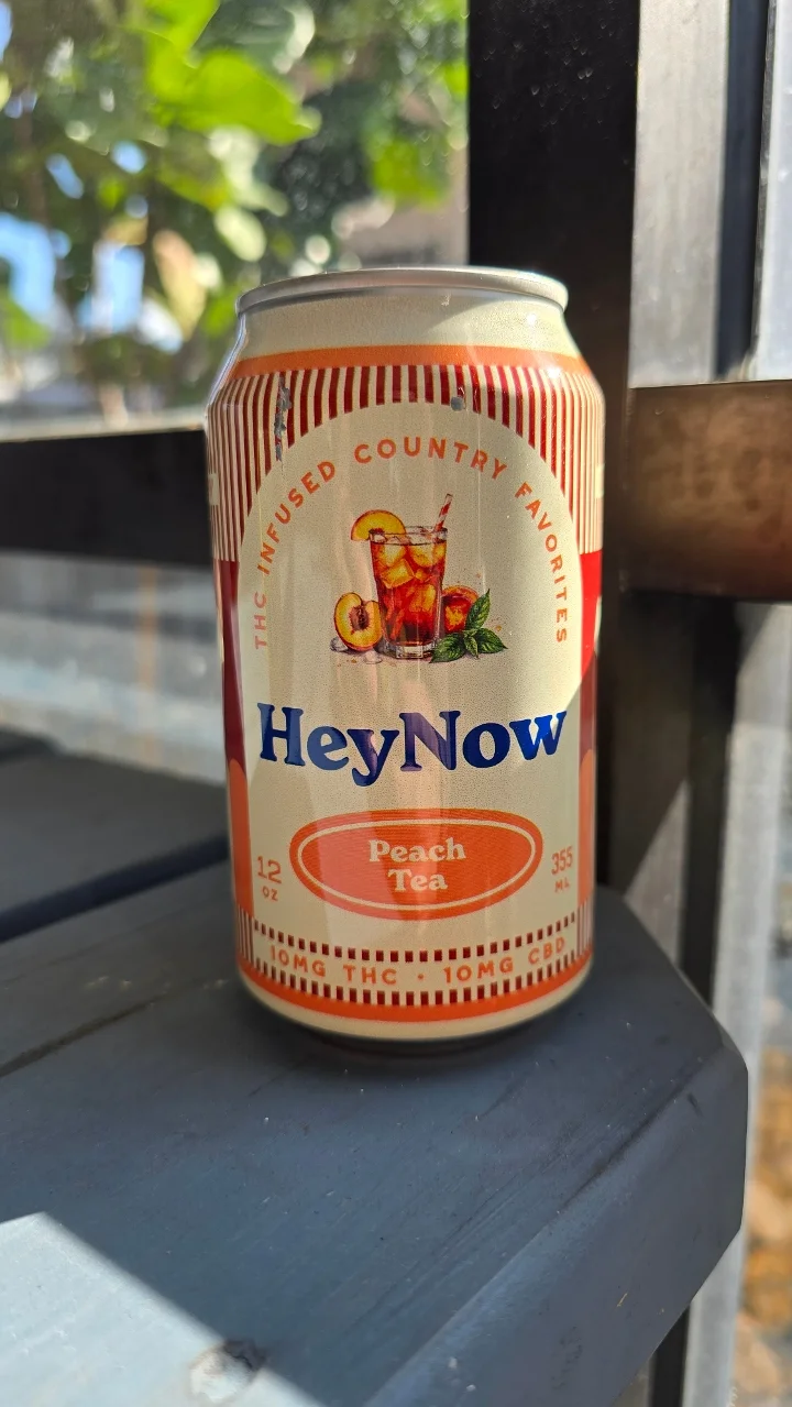HeyNow Peach Tea (THC10MG/CBD10MG)