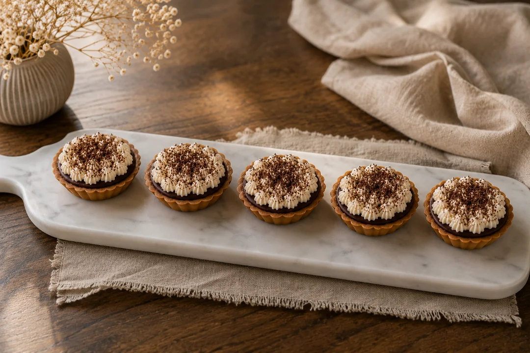 Chocolate Tart- Mini (4 inches) , order of 3