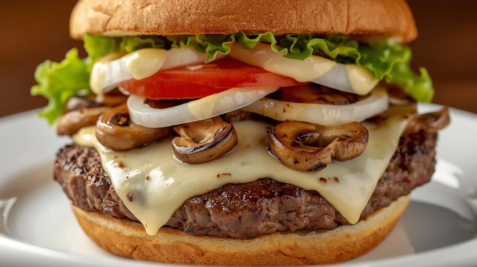 Mushroom CheeseBurger