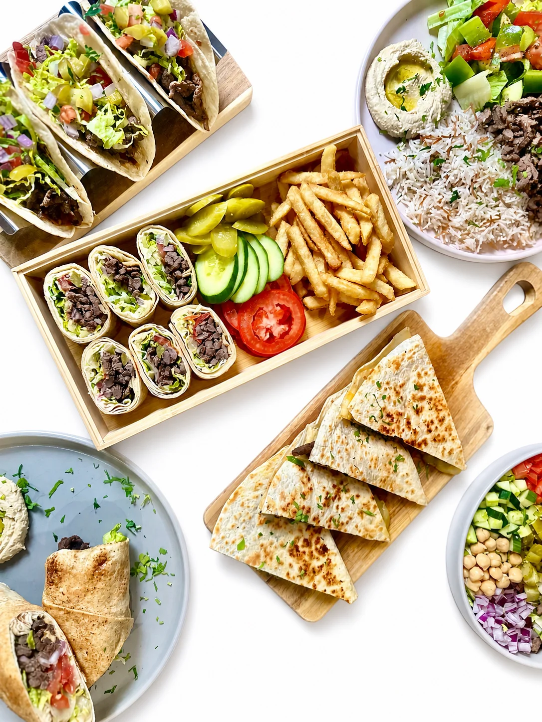 Delicious gourmet burger with fresh toppings on a wooden table