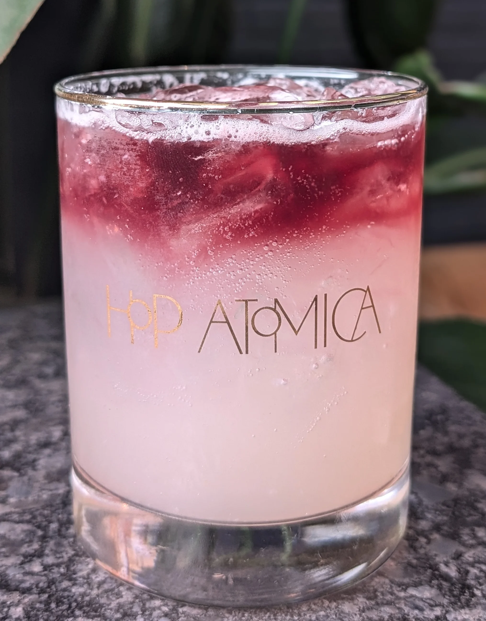 Autumn-inspired cocktail with pumpkins and rosemary