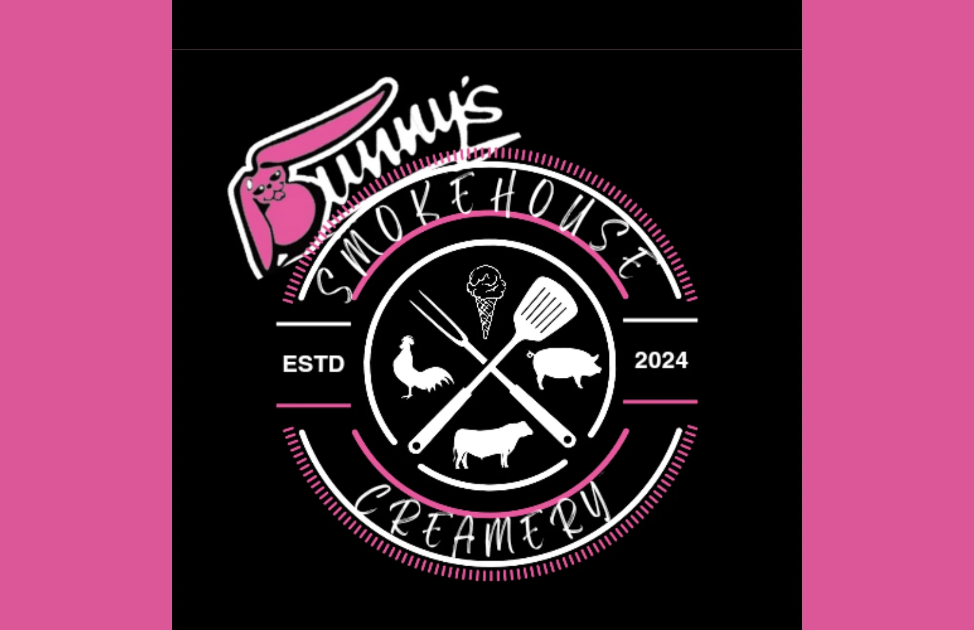 Logo of Bunny's Smokehouse Creamery established 2024