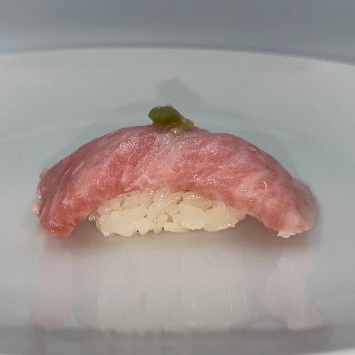 Toro Sushi with Caviar