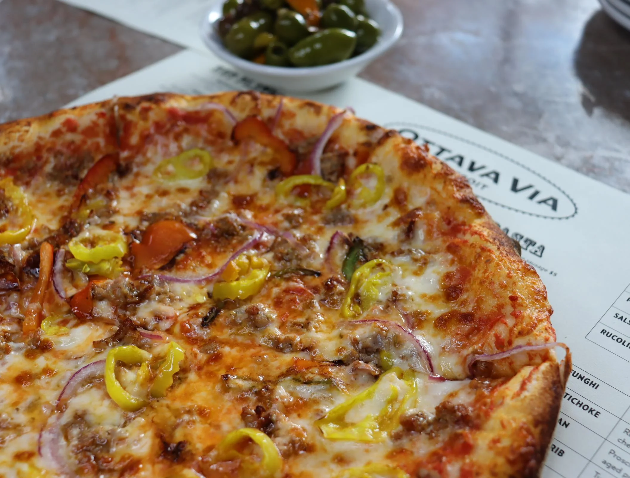 Salsiccia pizza