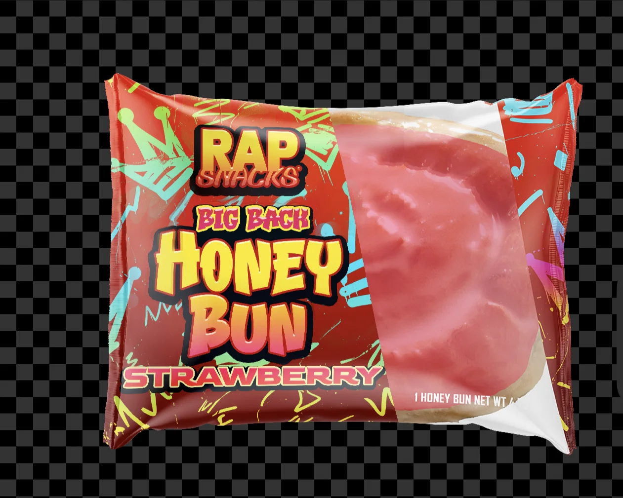 rap-snacks-big-back-strawberry-honey-buns
