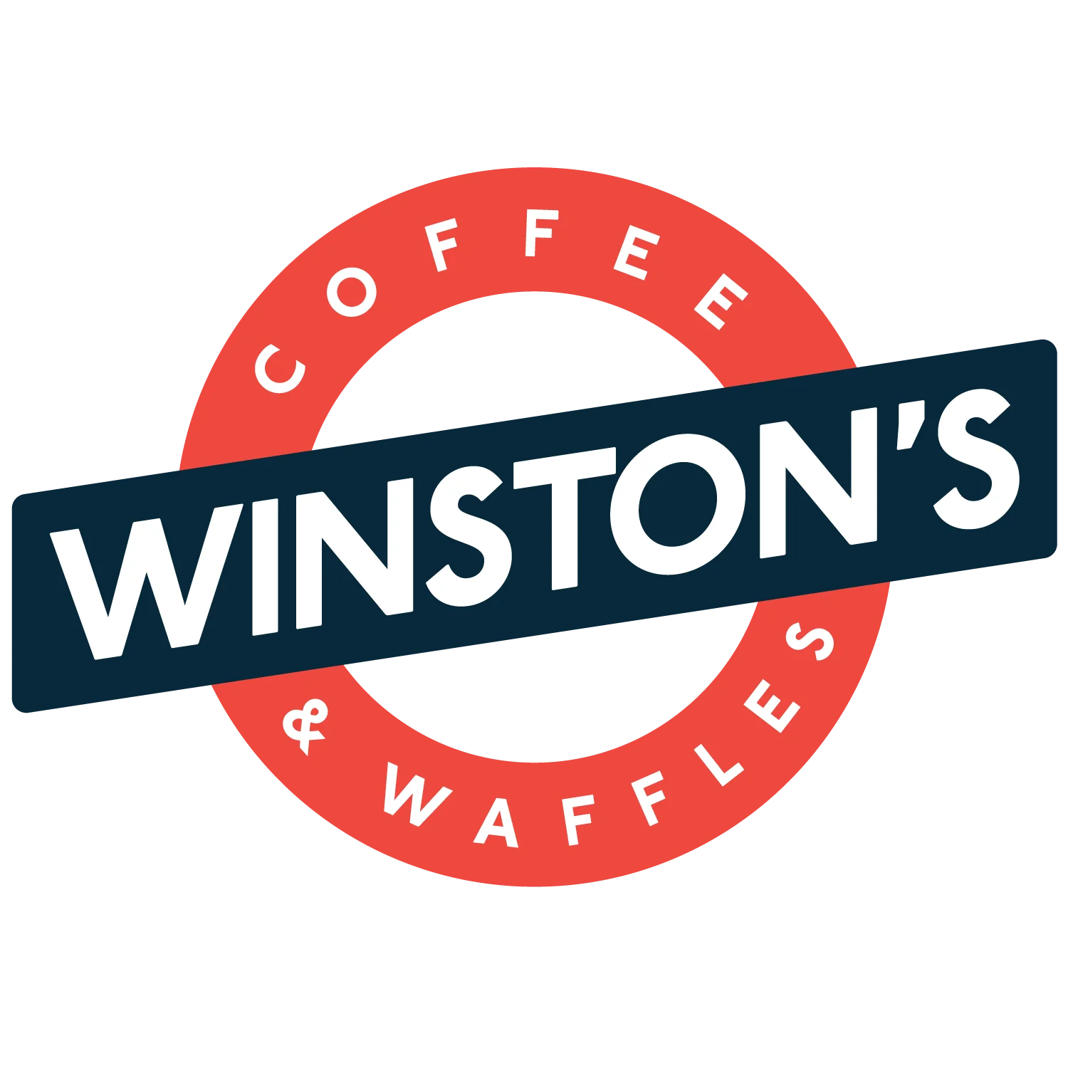 Winston's Coffee and Waffles logo design