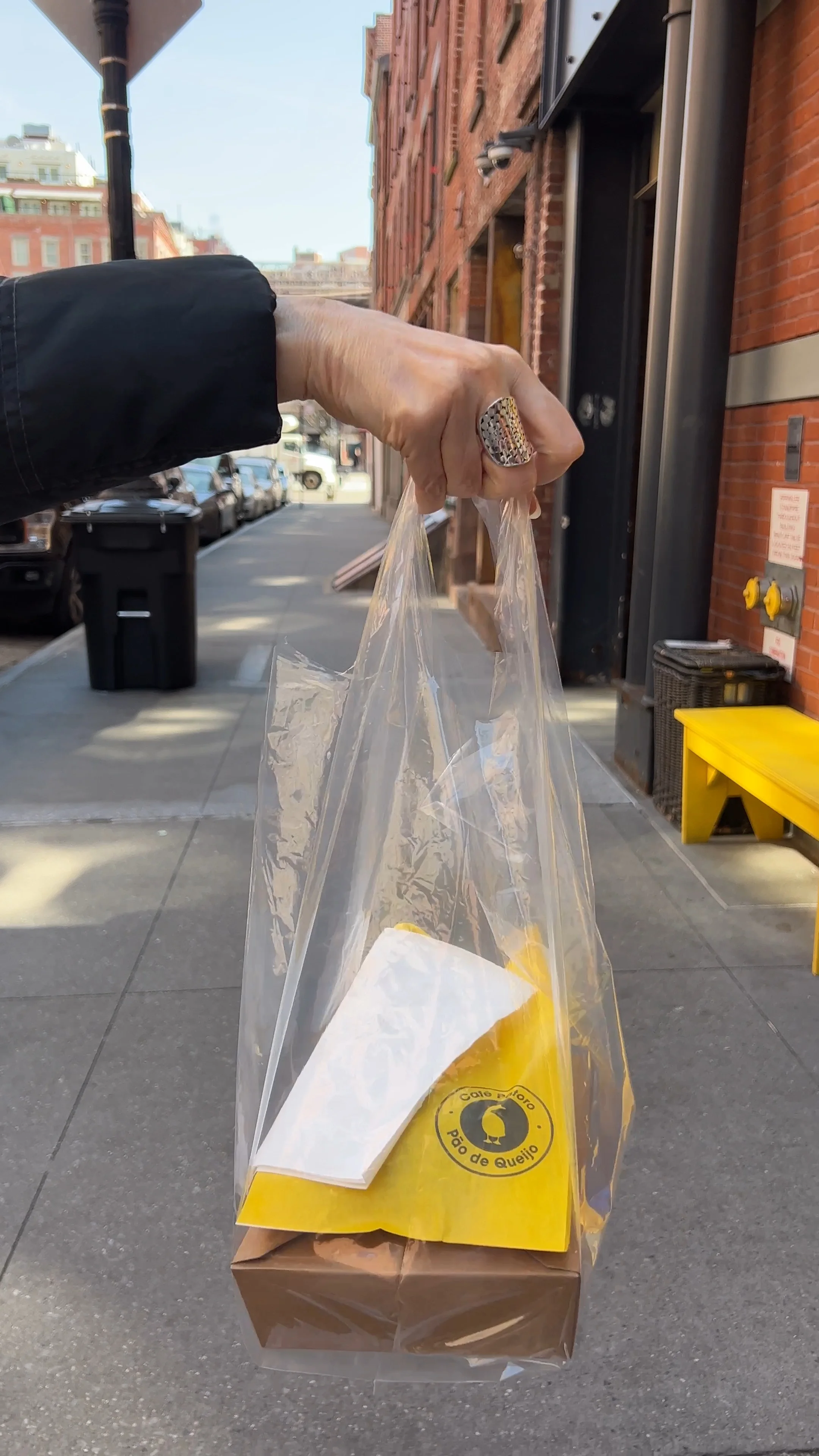 Eco-friendly to-go packaging for restaurant takeout meals.