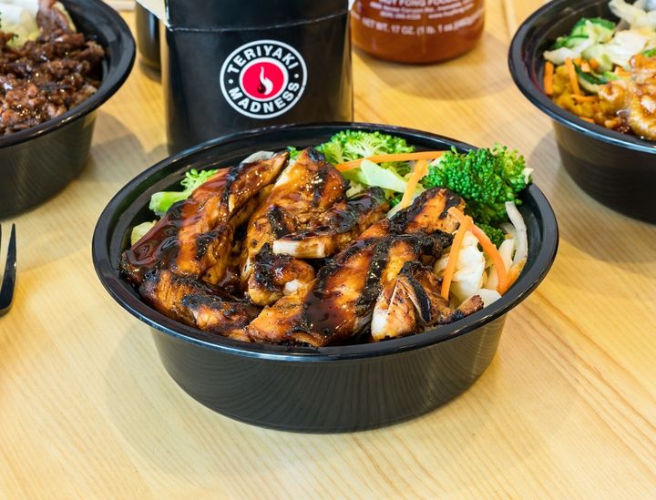 Sarah's Cafe Teriyaki Madness - Orange Chicken Bowl