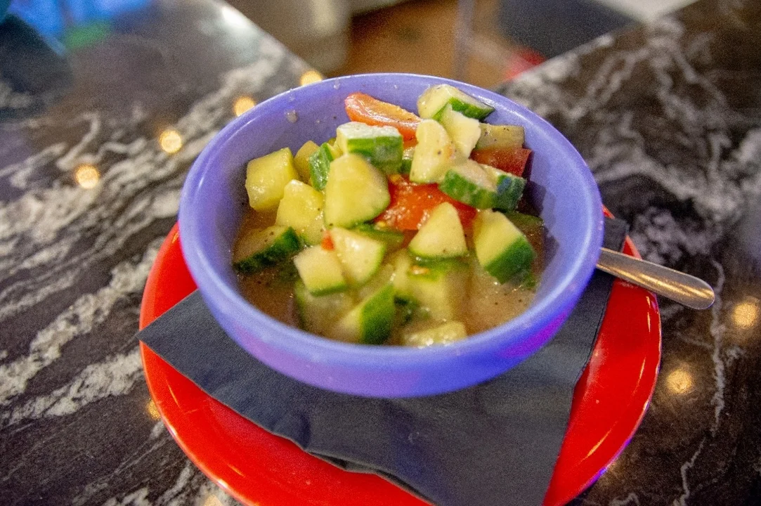 Side Cucumber & Tomato Salad