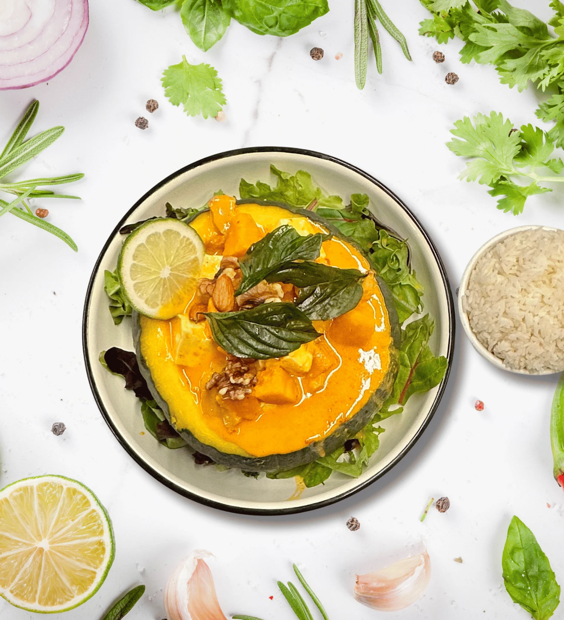 F. Pumpkin Curry Medley