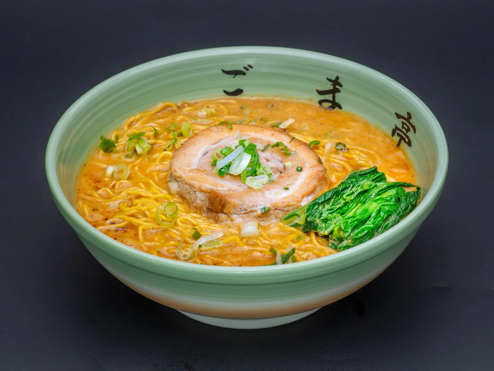 Goma Tei Tan Tan Ramen with char siu and greens