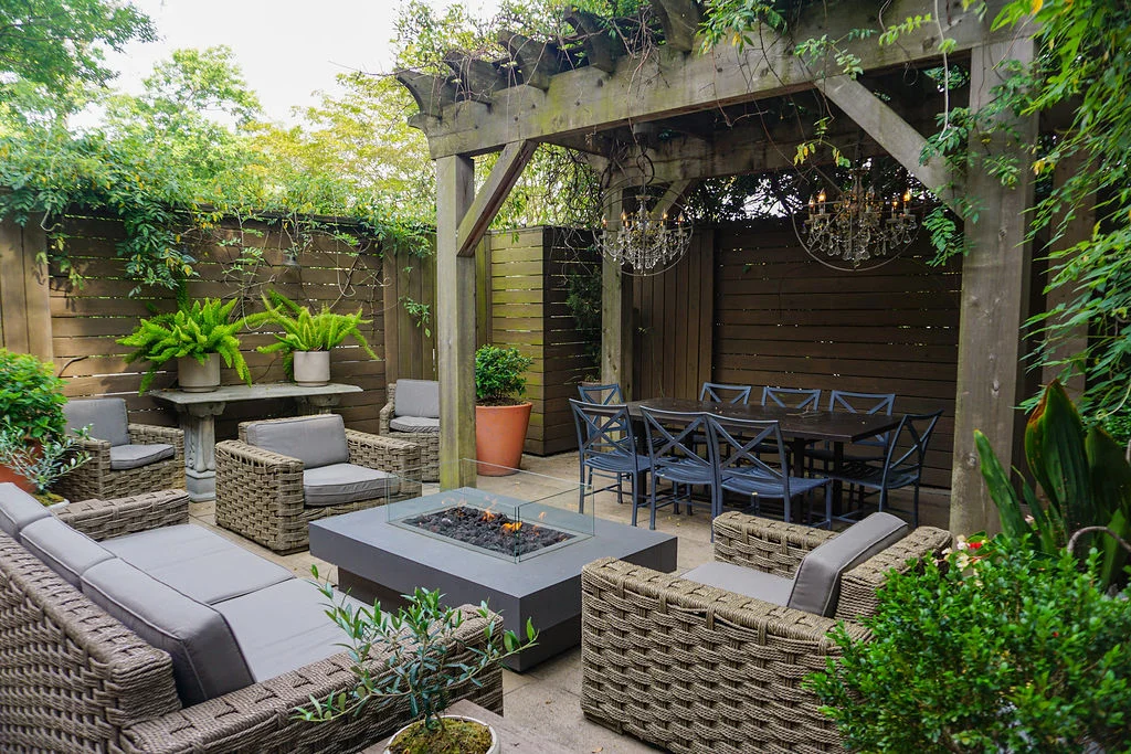 Private Dining Table and Patio