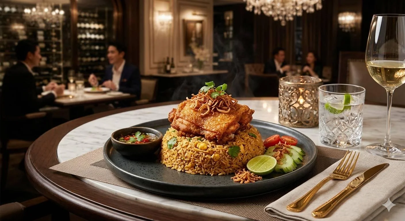 HAT YAI FRIED CHICKEN WITH FRIED RICE