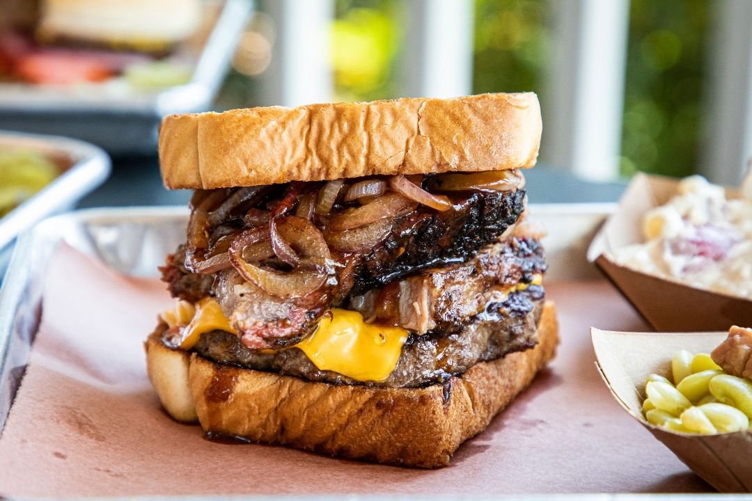 #7 Brisket Cheeseburger