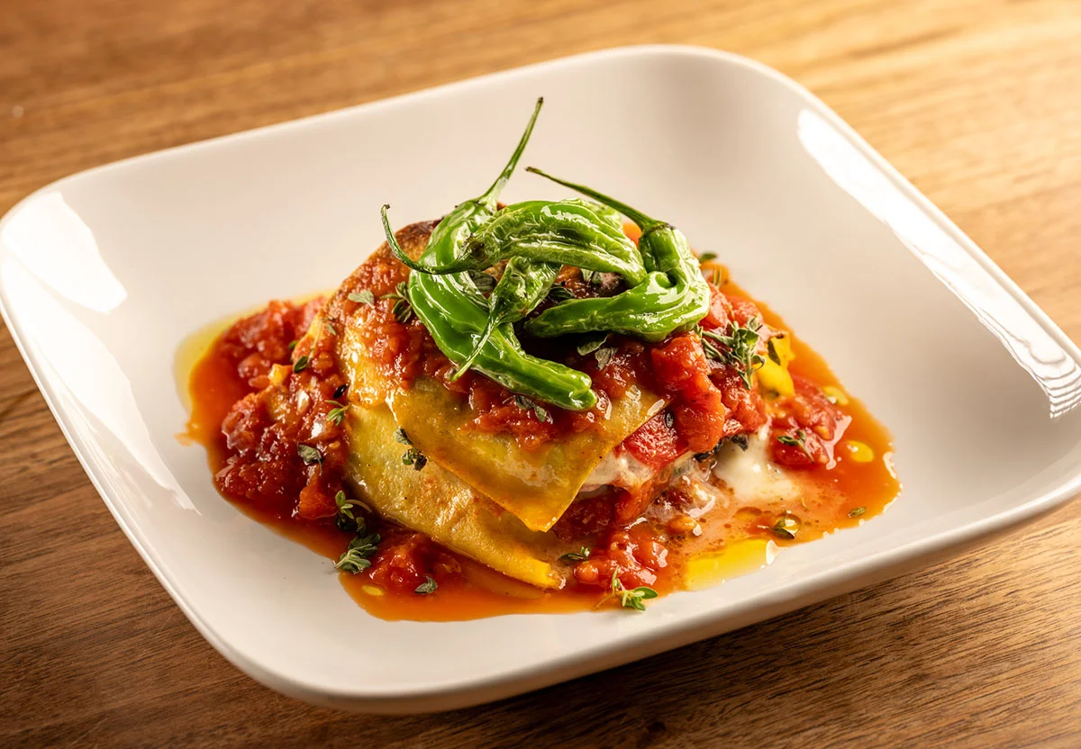 fresh vegetable lasagna