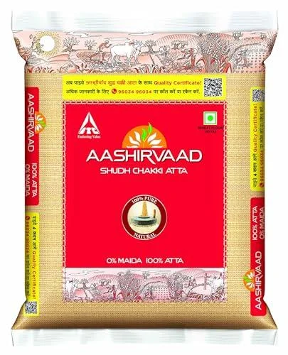 Aashirvaad Whole Wheat Atta 11lb