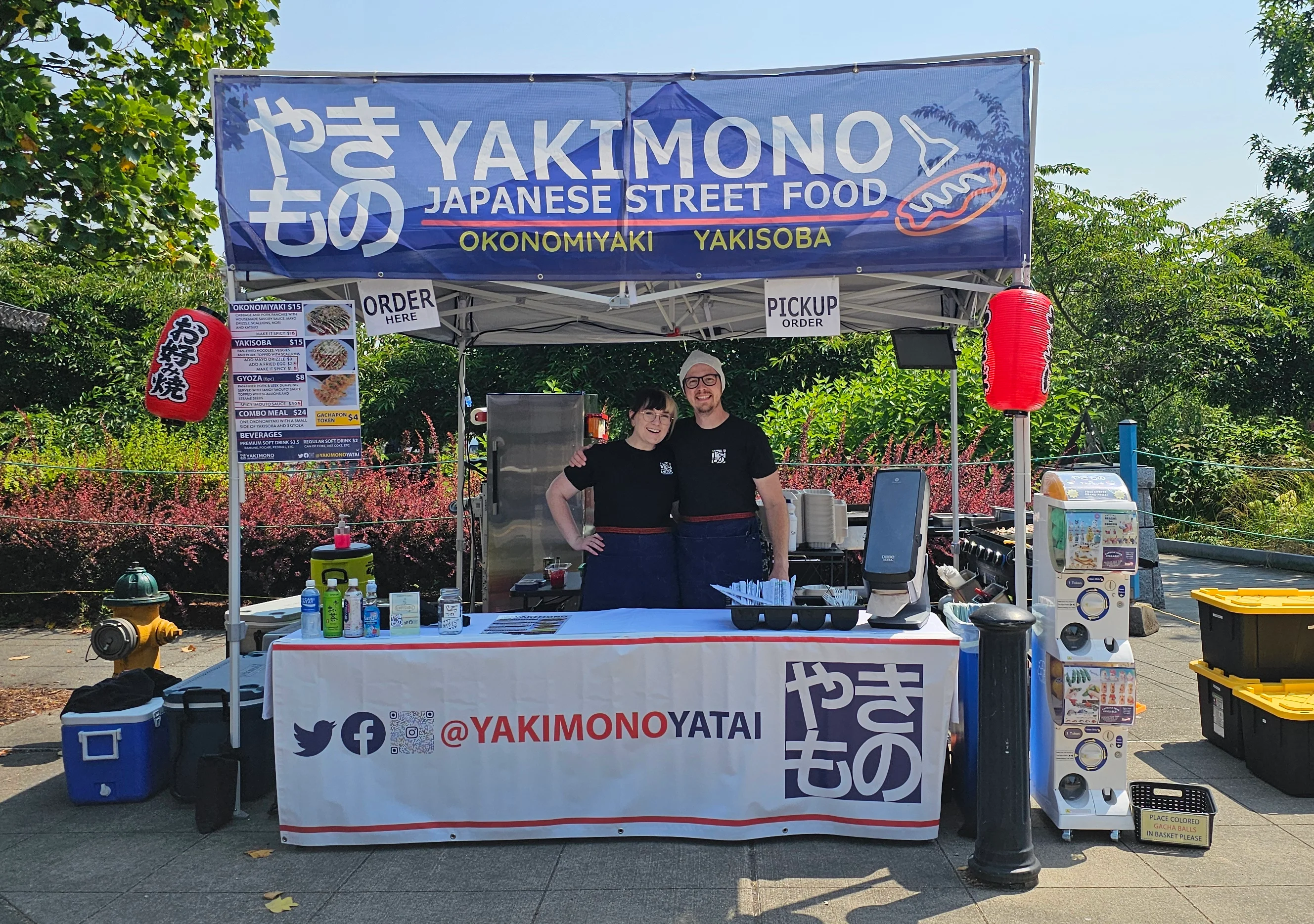 yakimono booth about sakebox