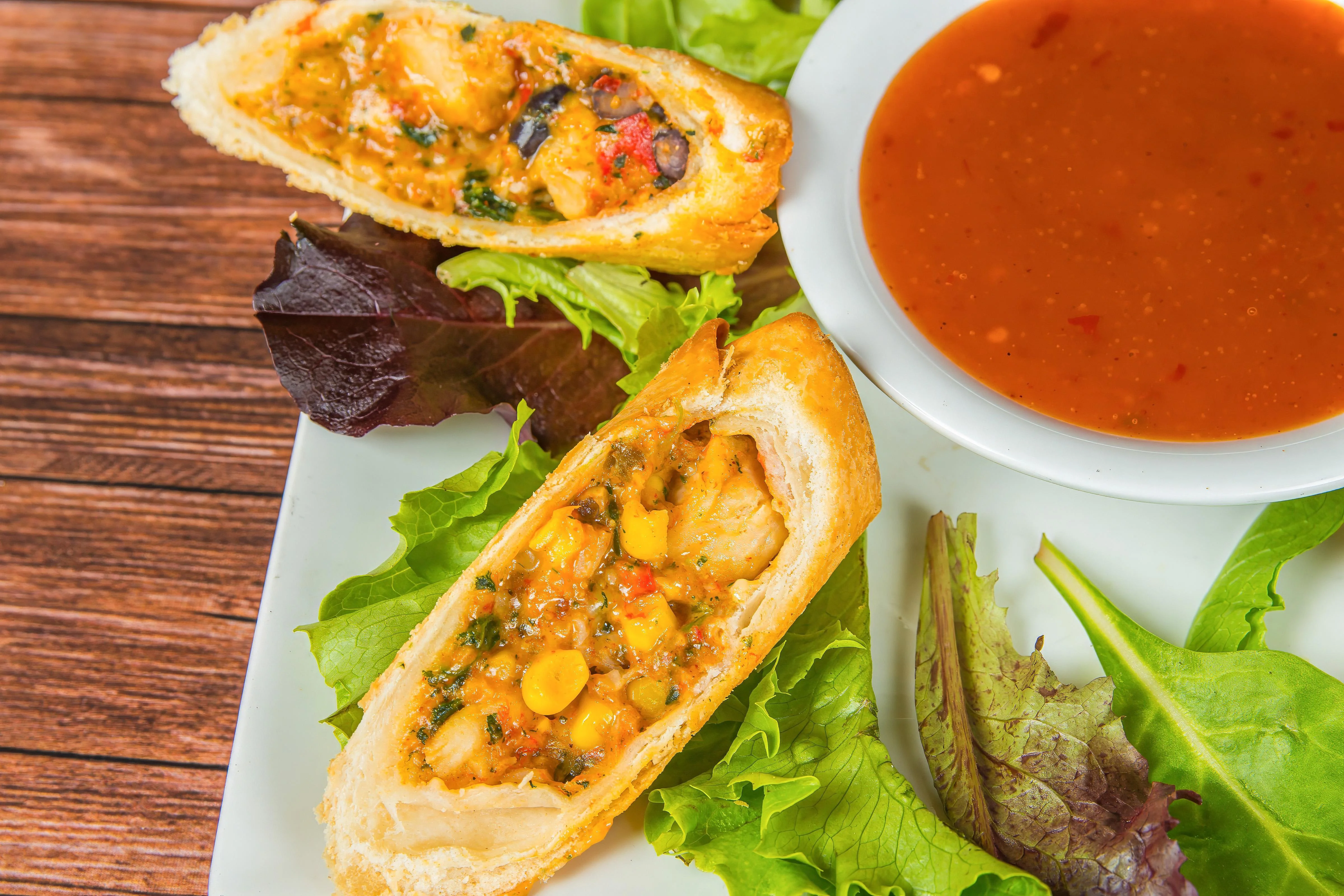 Southwest Chicken Egg Rolls